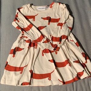 Mini Rodini hot dog dress size 3/4